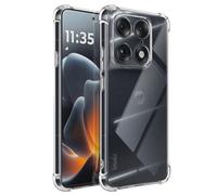 Coque pour Motorola Signature Antichoc en Silicone Compatible avec Charge Qi iMak Transparent
