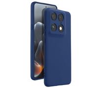 Coque pour Motorola Signature en Silicone Souple Anti-dérapant Bleu nuit