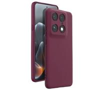 Coque pour Motorola Signature en Silicone Souple Anti-dérapant Bordeaux