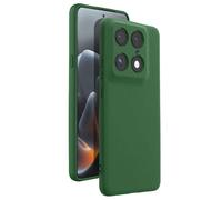 Coque pour Motorola Signature en Silicone Souple Anti-dérapant Vert foncé