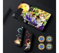 Coque pour Nintendo Switch et Manettes Joy-Con, Thème de Dragon Ball