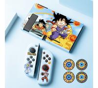 Coque pour Nintendo Switch et Manettes Joy-Con, Thème de Dragon Ball