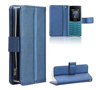 Coque pour Nokia 105 4G 2023 Étui à Rabat en Cuir PU Portefeuille Housse Simili Cuir Flip Cover Fonction Stand Etuis Compatible avec Nokia 105 4G 2023, Diamant05