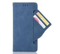 Coque pour Nokia 2.3,Flip magnétique rétro,étui de téléphone en Cuir PU,Conception de Portefeuille avec Fentes de Carte Amovibles -Dark Blue