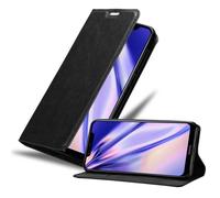 Cadorabo Coque pour Nokia 7.1 PLUS 2018 en NOIR NUIT - Housse Protection avec Fermoire Magnétique, Stand Horizontal et Fente Carte - Portefeuille Etui Poche Folio Case Cover