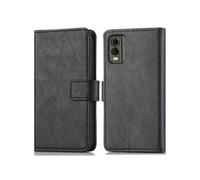 Coque pour Nokia C32 Similicuir Noir