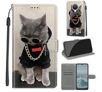 Coque pour Nokia G10 / Nokia G20, Coque Cuir Nokia 6.3, Etui Nokia G10 / G20 Portefeuille, Pochette Housse pour Nokia 6.3 Protection Compatible avec l'étui pour téléphone Nokia G10 / G20