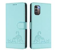 Coque pour Nokia G21/ G11, Housse en Cuir PU Pochette Portefeuille Magnétique Etui de Protection, [RFID Blocage] [Fentes pour Cartes] Flip Case pour Nokia G21/ G11, Menthe