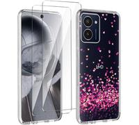 Coque Pour Nokia Hmd Pulse Pro (6.56"") Transparent Housse + 2 X Verre Trempé Protection Écran, Souple Silicone Étui Protection Bumper Tpu Téléphone Case Cover-Wm85[WKE04378]