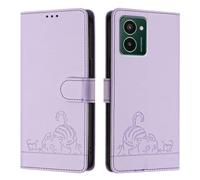 Coque pour Nokia HMD Pulse Pro/HMD Pulse/HMD Pulse Plus, Housse en Cuir PU Pochette Portefeuille Etui de Protection, [RFID Blocage] Flip Case pour Nokia HMD Pulse Pro/HMD Pulse/HMD Pulse Plus, Violet