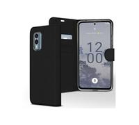 Coque pour Nokia X30 Similicuir Noir