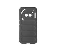 Coque pour Nothing Phone 2a et 2a Plus Antichoc Silicone texturé 3D Noir