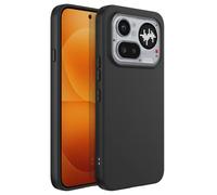 Coque pour Nothing Phone 4a Pro en Silicone Souple Antichocs Oléophobe Noir