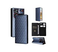 Coque pour Nubia Z60 Ultra 5G Housse en 3D Cuir PU Pochette Portefeuille Magnétique Etui de Protection Fermeture Flip Case Compatible avec Nubia Z60