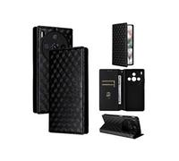 Coque pour Nubia Z60S Pro Housse en 3D Cuir PU Pochette Portefeuille Magnétique Etui de Protection Fermeture Flip Case Compatible avec Nubia Z60S Pro