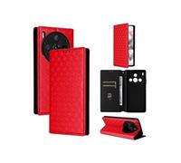 Coque pour Nubia Z60S Pro Housse en 3D Cuir PU Pochette Portefeuille Magnétique Etui de Protection Fermeture Flip Case Compatible avec Nubia Z60S Pro