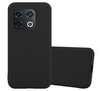 cadorabo Housse Compatible avec OnePlus 10 Pro 5G en Candy Noir - Étui de Protection en Silicone TPU Flexible