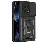 Avizar Coque pour OnePlus 13R Bague Magnétique Protection caméra Noir
