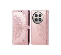 Coque pour OnePlus 13R Similicuir Rose