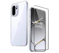 Coque pour OnePlus 15R 5G - housse etui silicone gel fine + verre trempe - TRANSPARENT TPU