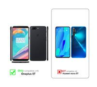 Coque pour OnePlus 5T Housse Etui Protection Floral Pochette Case