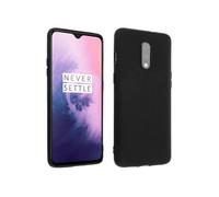 Avizar Coque pour Oneplus 7 Protection Silicone gel souple ultra fine Noir