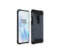 Coque pour OnePlus 8 Pro Protection Bi-matière Antichutes 180m Bleu Nuit