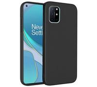 Coque pour OnePlus 8T / One Plus 8T 5G souple noire flexible en Gel TPU Silicone Antichoc