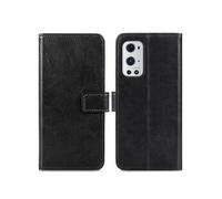 Coque pour OnePlus 9 Pro Similicuir Noir