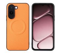 Coque pour OnePlus N6X,Charge sans Fil & Support Auto magnétique | Coque protection antichoc carbone, anti-trace doigts, support auto magnétique & charge sans fil