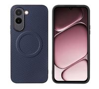 Coque pour OnePlus N6X,Charge sans Fil & Support Auto magnétique | Coque protection antichoc carbone, anti-trace doigts, support auto magnétique & charge sans fil