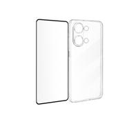 Coque pour OnePlus Nord 3 5G Silicone Gel et Verre Trempé 9H Biseauté Noir