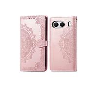 Coque pour OnePlus Nord 4 Similicuir Rose