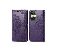 Coque pour OnePlus Nord CE 3 Lite,OnePlus Nord CE 3 Similicuir Violet