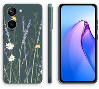 Coque Pour Oneplus Nord Ce 5 5g Avec Motif Mignon, Étui Silicone Souple Antichoc - Lavender, Green