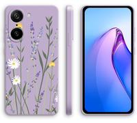 Coque Pour Oneplus Nord Ce 5 5g Avec Motif Mignon, Étui Silicone Souple Antichoc - Lavender, Purple