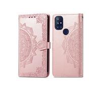 Coque pour OnePlus Nord N10 5G Similicuir Rose
