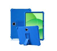 Coque pour OnePlus Pad Lite 11 Pouces,daunke Silicone Souple,avec Support Rabattable,Légère aux Chocs,Anti-Rayures,Protection complète,Bleu