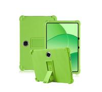 Coque pour OnePlus Pad Lite 11 Pouces,daunke Silicone Souple,avec Support Rabattable,Légère aux Chocs,Anti-Rayures,Protection complète,Vert
