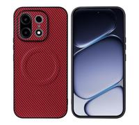 Coque pour OnePlus Turbo 6X Pro 5G,Charge sans Fil&Support Auto magnétique | Coque protection antichoc carbone, anti-trace doigts, support auto magnétique & charge sans fil