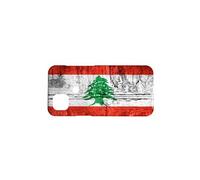 Coque Pour OPPO A15 4G Drapeau Liban 07