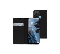 Coque pour Oppo A15 Similicuir Noir