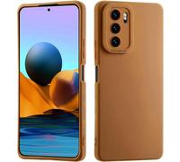 Coque Pour Oppo A16 4g/A16s/A54s Douce Silicone Coque,Étui De Protection Housse Pour Oppo A16 4g/A16s/A54s Soft Anti-Chocs Tpu Cover-Caramel