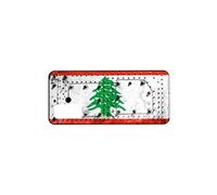 Coque Pour OPPO A16 4G Drapeau Liban 06