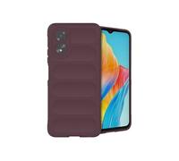 Coque pour Oppo A38,Oppo A18 en silicone Aubergine
