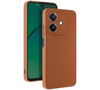 Coque pour Oppo A40 Silicone Mat Bloc Caméra Protégé Marron