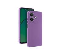 Coque pour Oppo A40 Silicone Mat Bloc Caméra Protégé Violet