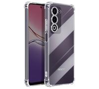 Coque pour Oppo A5 en Silicone avec Coins Renforcés Antichocs Mayaxess Transparent