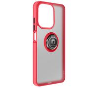 Avizar Coque pour Oppo A5 Pro avec Support Anneau et Fixation Magnétique Rouge