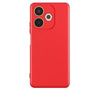 Coque pour Oppo A5 Pro Protection Silicone Soft-Touch Rouge